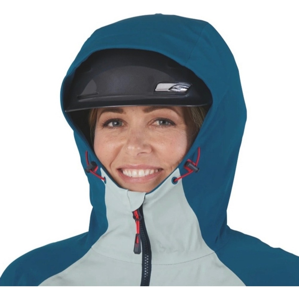 Outdoor Research Skyward II AscentShell Jacket Womens Small Blue Hooded Gorpcore - Picture 4 of 12